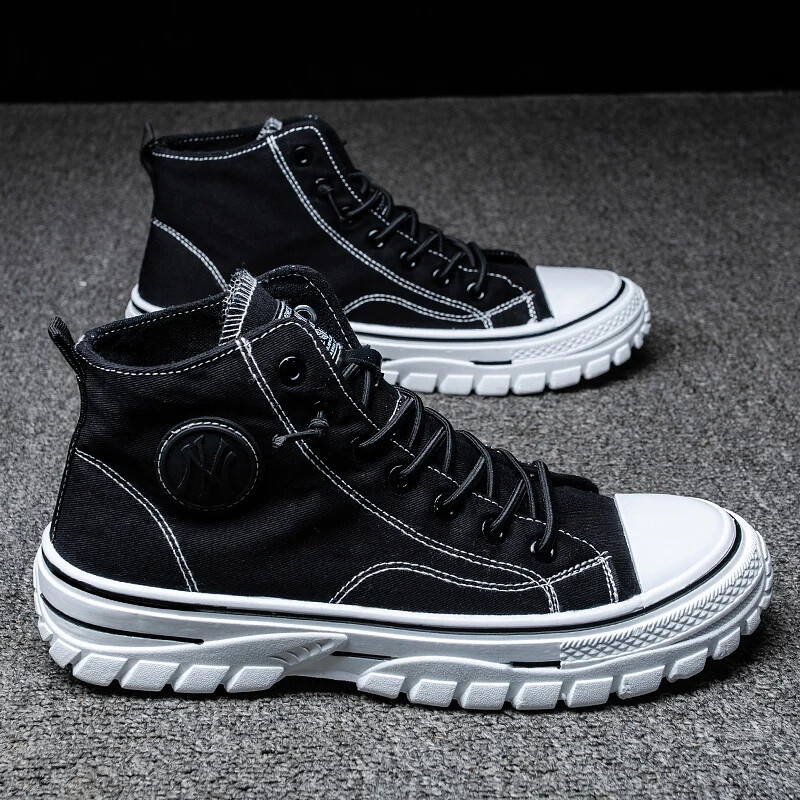 Modne muške tenisice niske muške cipele za slobodno vrijeme na vezanje na ravne ravnine Prozračne udobne platnene cipele Muške Zapatos Hombre