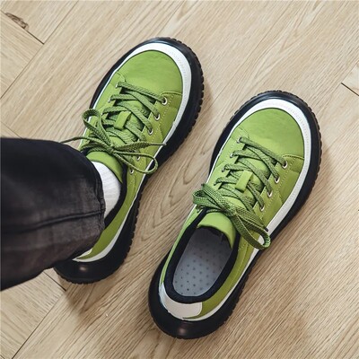 Proljetne retro platnene cipele Kapa s velikim prstima Muške cipele Široke ružne slatke čizme Udobne neklizajuće modne tenisice otporne na habanje