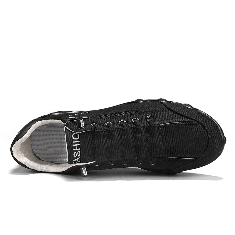 Pantofi de pânză Bărbați, de primăvară, de designer, sport, talpă moale, pantofi casual respirabili, pantofi de șofat ocazional la modă de lux pentru oameni leneși