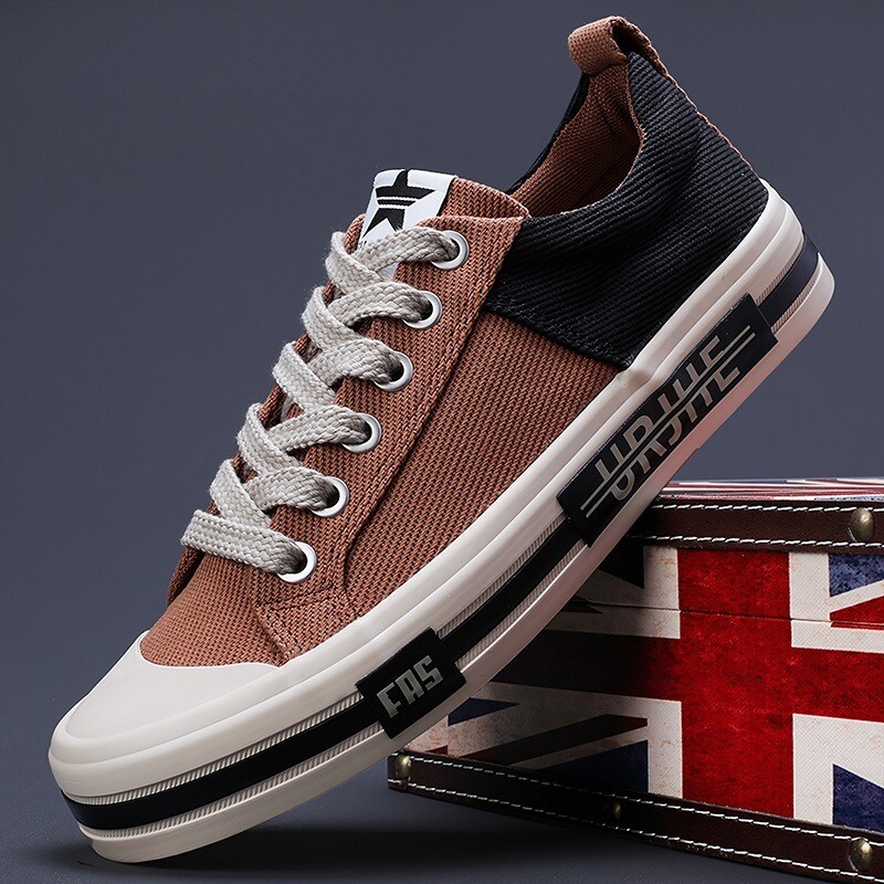 Pantofi de pânză pentru bărbați de marcă, pantofi casual respirabili, pentru bărbați, de primăvară, toamnă, pantofi plat, pantofi negri de mers pe jos
