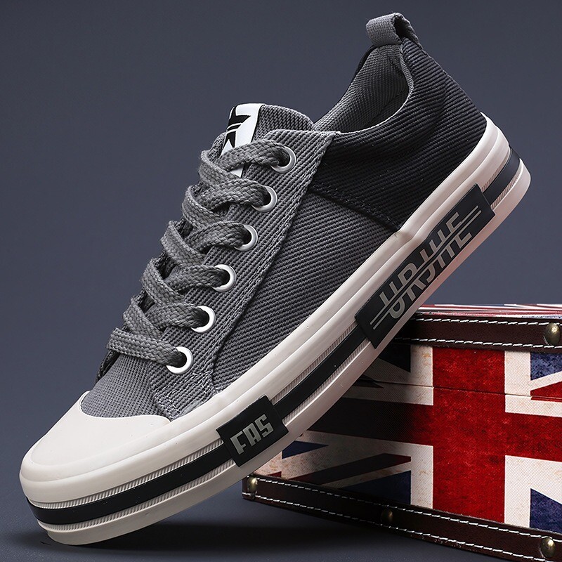 Pantofi de pânză pentru bărbați de marcă, pantofi casual respirabili, pentru bărbați, de primăvară, toamnă, pantofi plat, pantofi negri de mers pe jos