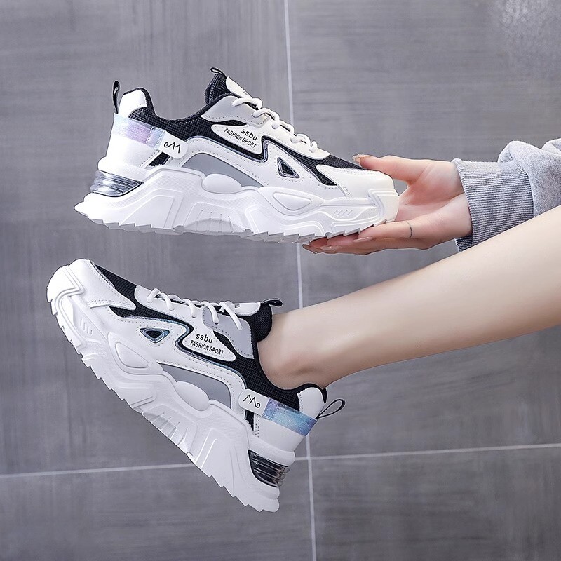 2025 Tenisice Ženske ravne cipele s platformom Ženske cipele Zelene ležerne tenisice Ženske debele tenisice Ženske cipele