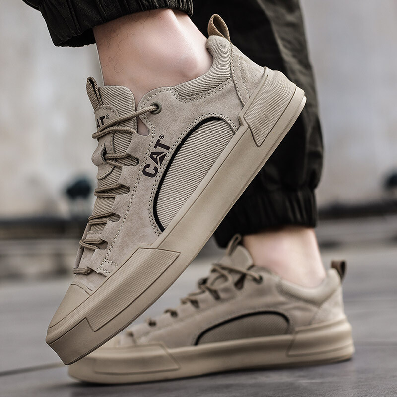 Pantofi casual pentru bărbați, adidași de modă respirabili, pantofi de tenis plat pentru mers pe jos, pantofi de skateboard rezistenți la uzură.