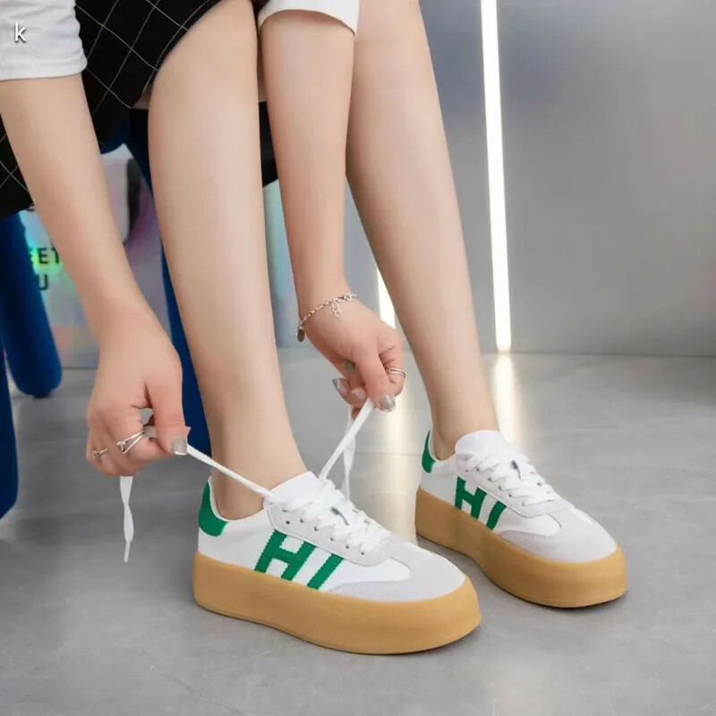 Ženske cipele za slobodno vrijeme Luksuzne sportske tenisice s platformom od umjetne kože za žene Dizajnerske marke Modne vanjske cipele