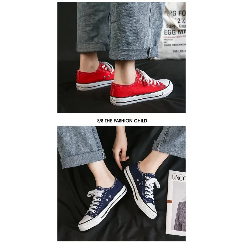 2024 modele de bază veșnic verzi pantofi de pânză pantofi de damă pantofi de pânză pentru studenți pantofi cu gură mică, pantofi pentru bărbați