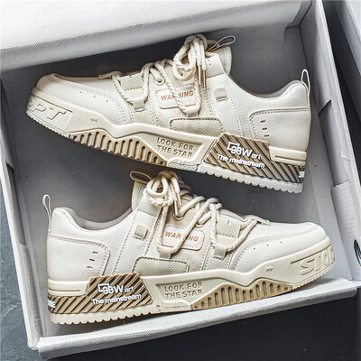 Pantofi de skateboarding pentru bărbați Pantofi cu platformă din pânză cu fundul gros Pantofi vulcanizați confortabili, respirabili, pantofi pentru studenți