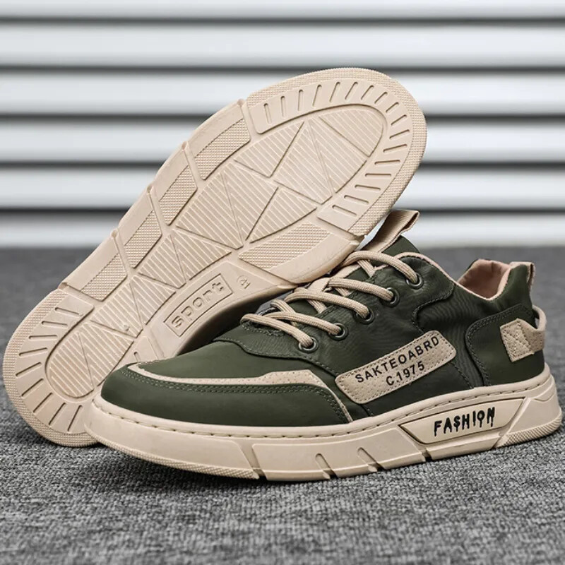 Дишащи мъжки маратонки Версия на мъжки ниски маратонки Платнени обувки Универсални спортни ежедневни обувки Мъжки обувки Zapatillas Hombre