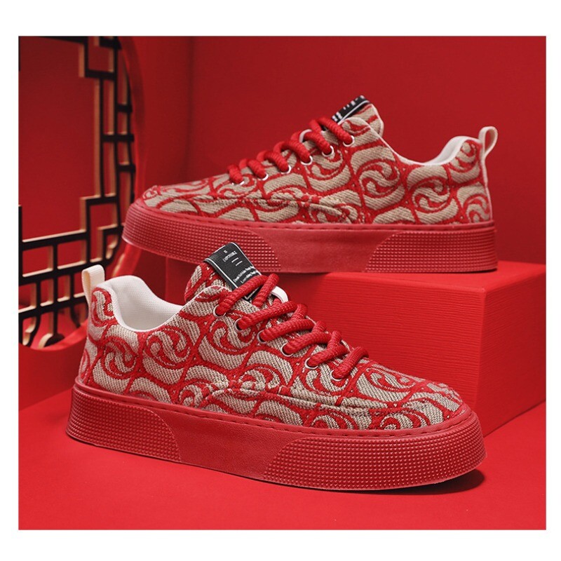 2024. gada vīriešu auduma apavi pavasarīgi elpojoši apģērba dizainers, vulkanizēti apavi, vīriešu modeļi, neslīdoši vīriešu, mīkstas, elastīgas, kuplas kedas