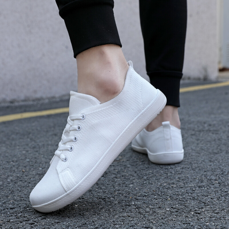 Noi pantofi de mers pentru bărbați Pantofi lați Pantofi desculți Pantofi cu cap lat Pantofi de alergare pentru petrecerea timpului liber în aer liber, moi și confortabili