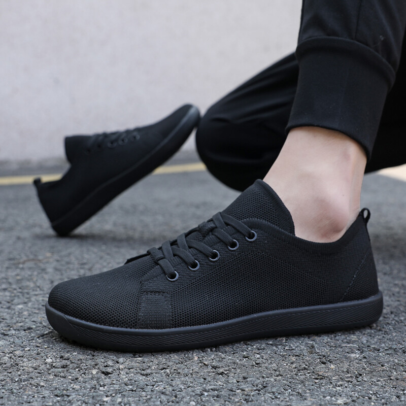 Noi pantofi de mers pentru bărbați Pantofi lați Pantofi desculți Pantofi cu cap lat Pantofi de alergare pentru petrecerea timpului liber în aer liber, moi și confortabili