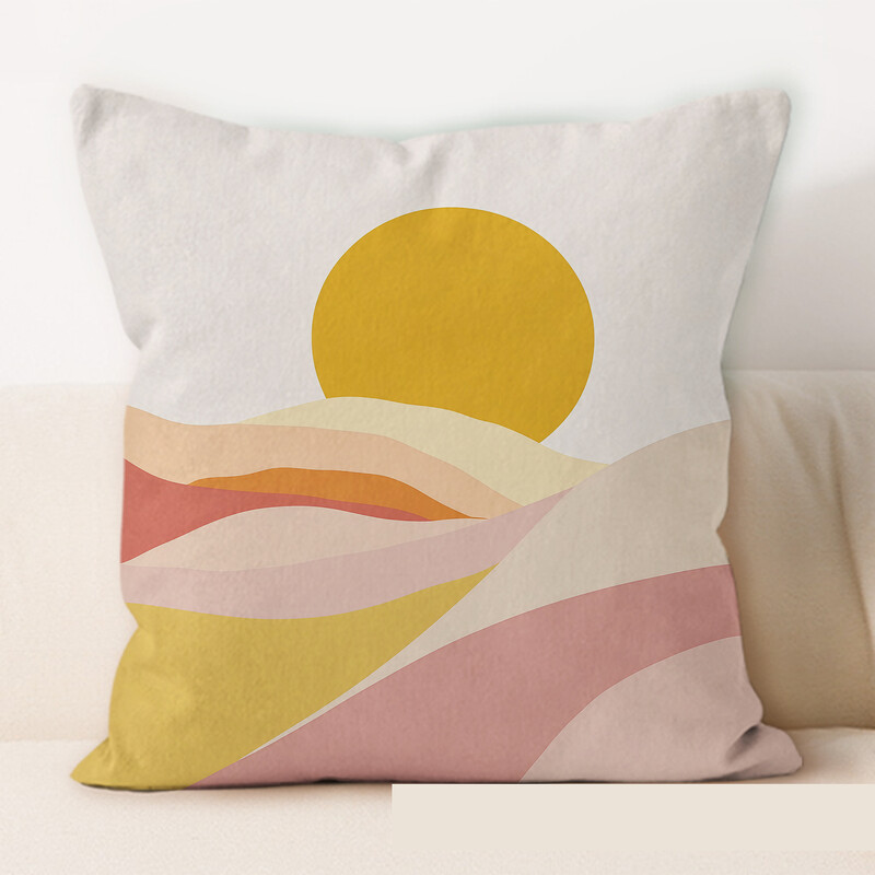 Četvrtasta jastučnica za Morandi art jastučnicu, uredski dnevni boravak, kauč, spavaća soba, ne sadrži jezgru jastuka za automobil