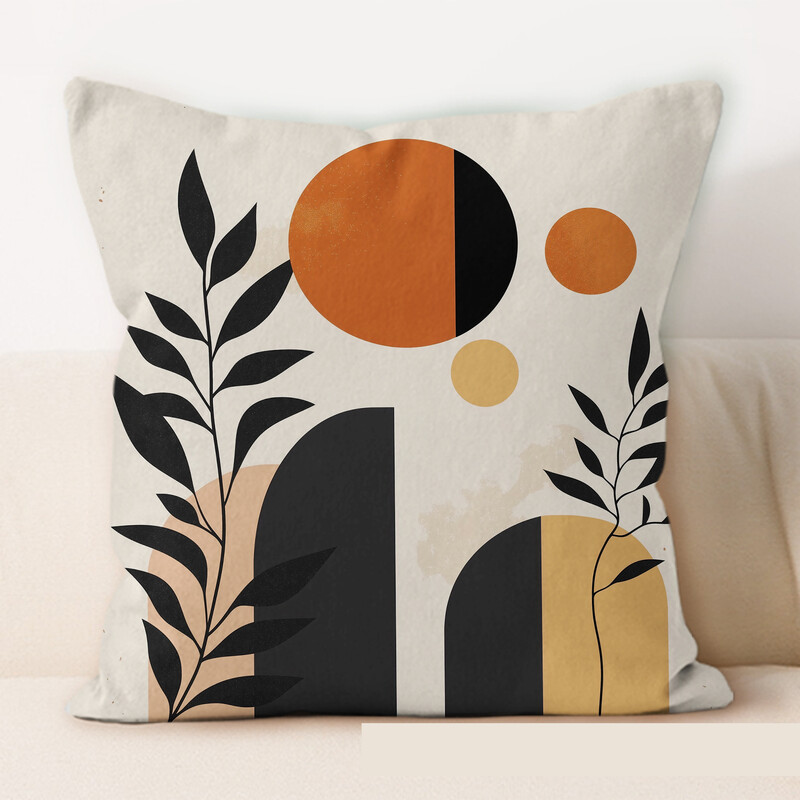 Četvrtasta jastučnica za Morandi art jastučnicu, uredski dnevni boravak, kauč, spavaća soba, ne sadrži jezgru jastuka za automobil