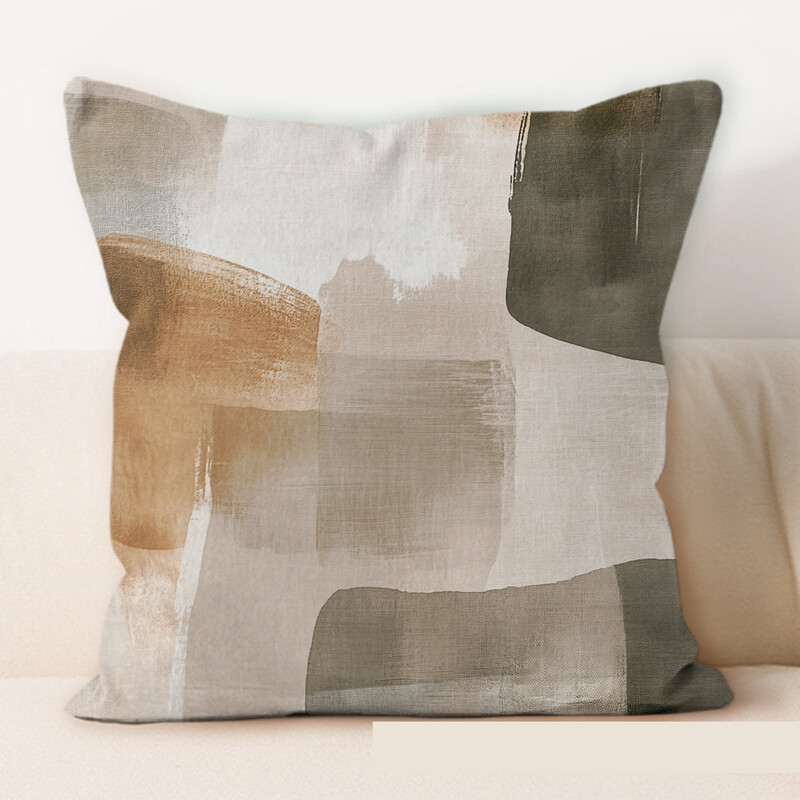 Četvrtasta jastučnica za Morandi art jastučnicu, uredski dnevni boravak, kauč, spavaća soba, ne sadrži jezgru jastuka za automobil