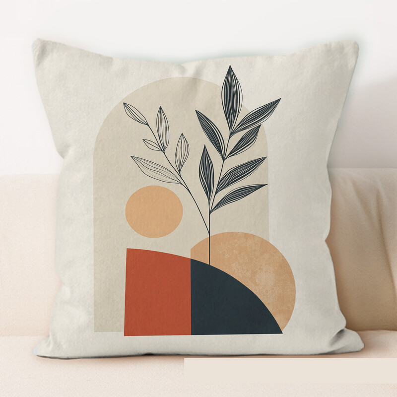 Četvrtasta jastučnica za Morandi art jastučnicu, uredski dnevni boravak, kauč, spavaća soba, ne sadrži jezgru jastuka za automobil