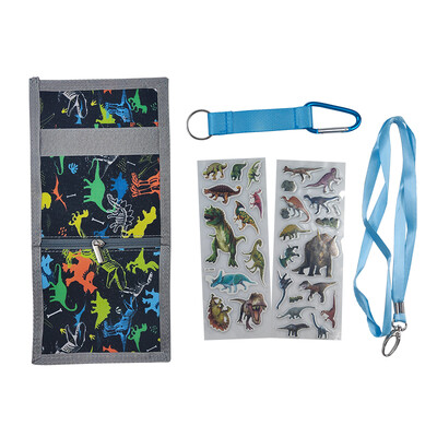 Lastele mõeldud kolmekordne vabaaja rahakott Multifunktsionaalsed noorte rahakotid lukuga münditasku ja kaardihoidjatega lastele kingitused