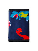 Dinosaur Dino dječji novčanik za dječake, dječji novčanik za male dječake s čarobnom naljepnicom, dječji novčanik Play za dječake s džepom za novčiće