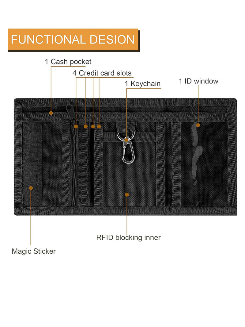 Dinosaur Dino dječji novčanik za dječake, dječji novčanik za male dječake s čarobnom naljepnicom, dječji novčanik Play za dječake s džepom za novčiće