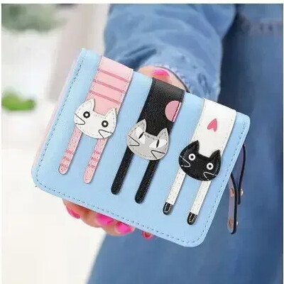 Naiste armas kassi rahakott Väike lukuga tüdrukute rahakott Brändi disainiga Pu-nahast naiste mündikott Naiste kaardihoidja rahakott Billetera