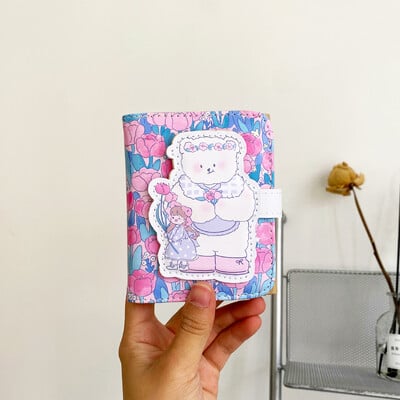 Crtani pu torbica Novčanik Divan mali medvjedić Novčanik za novčiće Jednostavna i prenosiva trostruka studentska mini vrećica za čestitke Rođendanski dar