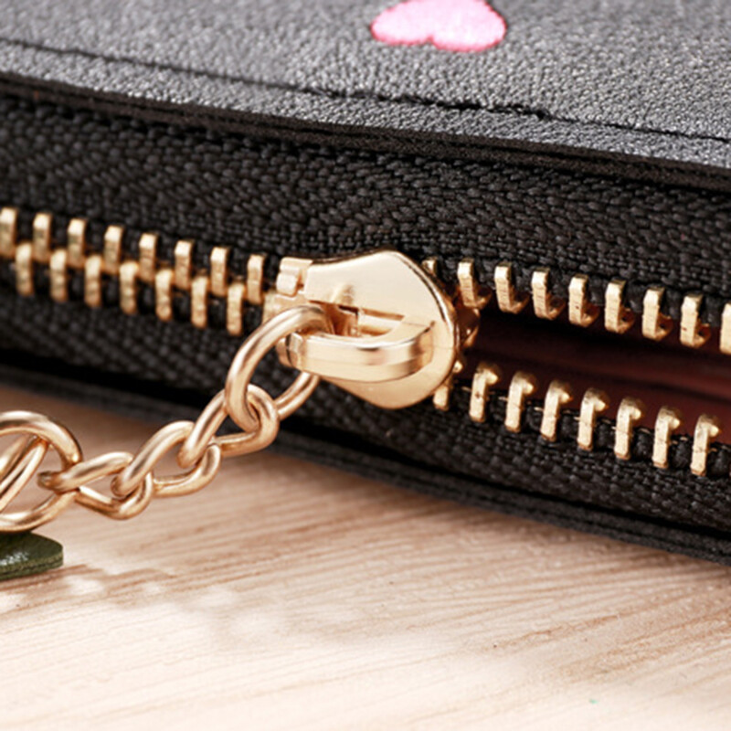 2024 portofel mic pentru femei, mini portofel cu ciucuri, fetiță drăguță, fermoar scurt, portofel minunat din piele PU, portofel de mână pentru femei, cartera