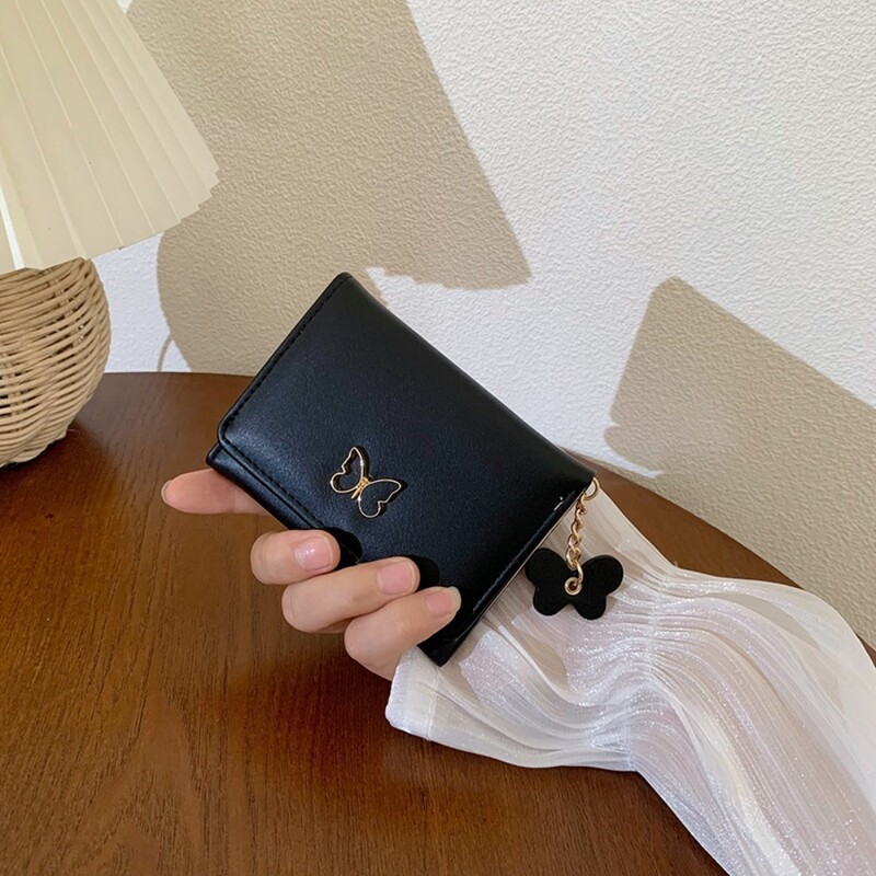 Pandantiv portabil Fluture Zero Portofel Impermeabil Stil coreean Geantă scurtă de bani Cusut Bomboane Mini Husă pentru monede Cumpărături