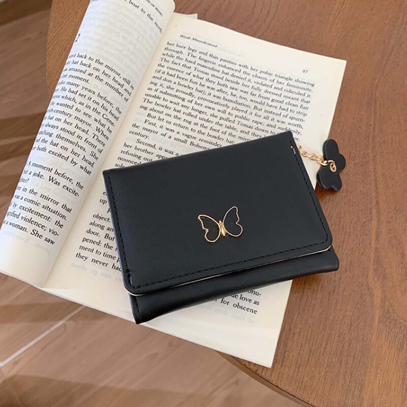 Pandantiv portabil Fluture Zero Portofel Impermeabil Stil coreean Geantă scurtă de bani Cusut Bomboane Mini Husă pentru monede Cumpărături