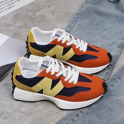 Pantofi de designer de damă Pantofi vulcanizați noi de damă, la modă de toamnă, ocazional, respirabil, cu șireturi, furiș Ers Zapatos De Mujer2024