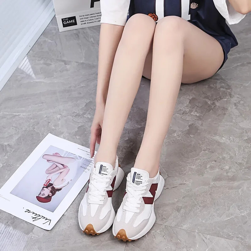 Pantofi de designer de damă Pantofi vulcanizați noi de damă, la modă de toamnă, ocazional, respirabil, cu șireturi, furiș Ers Zapatos De Mujer2024