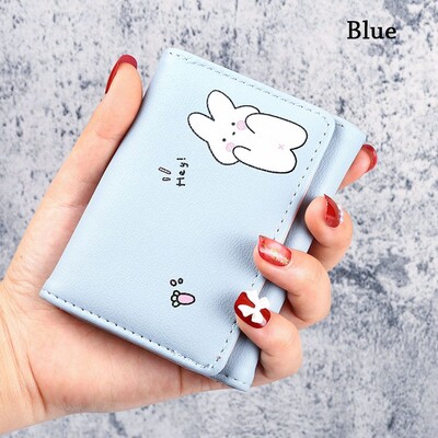 Žene Kawaii Životinje Kratki novčanik Torbice za novac Torbica Ženske male držače osobnih iskaznica Djevojke Ženske torbice za novčiće