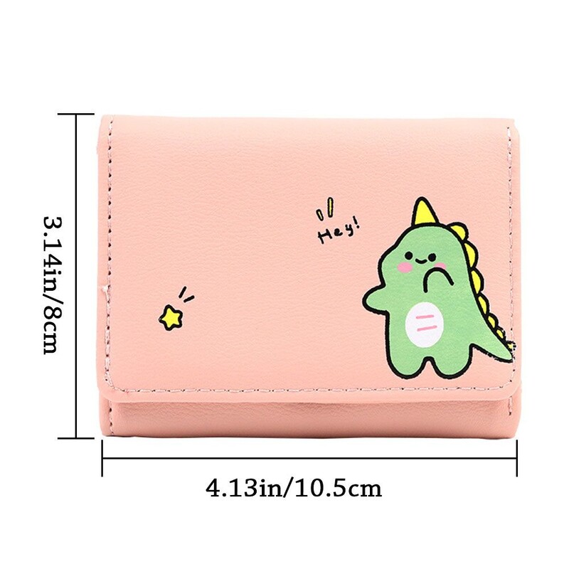 Žene Kawaii Životinje Kratki novčanik Torbice za novac Torbica Ženske male držače osobnih iskaznica Djevojke Ženske torbice za novčiće