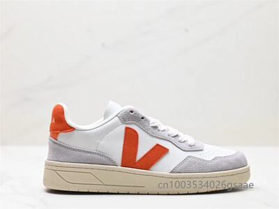 Seria VJ, epocă, în formă de V, bărbați, femei, pantofi de skateboarding, unisex, litere, franceză, piele de căprioară, cu platformă, pantofi sport V10