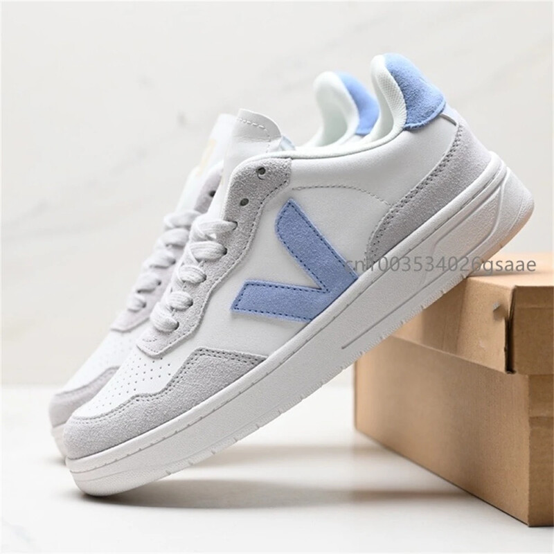 Seria VJ, epocă, în formă de V, bărbați, femei, pantofi de skateboarding, unisex, litere, franceză, piele de căprioară, cu platformă, pantofi sport V10