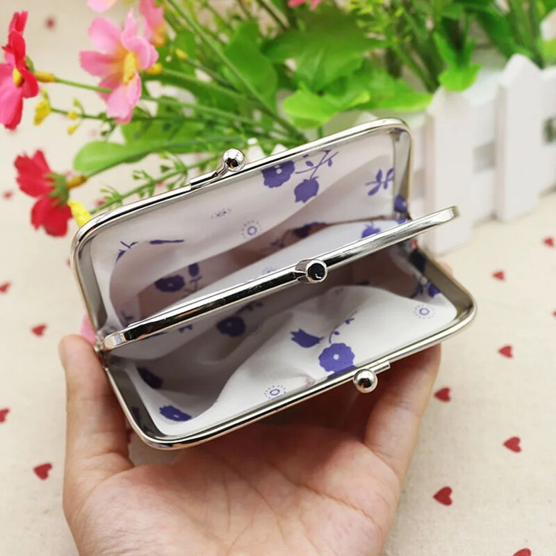 Poșete cu monede din pânză cu model de flori femei cadou cu fermoar portofele mici copii băieți drăguț mini posetă doamnă copii husă pentru copii