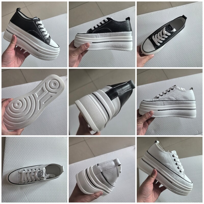 Fujin, piele naturală, vulcanizată, de 8 cm, vară, comodă, de primăvară, toamnă, cu platformă, vulcanizată, pentru femei, pantofi groși, pantofi mocasini