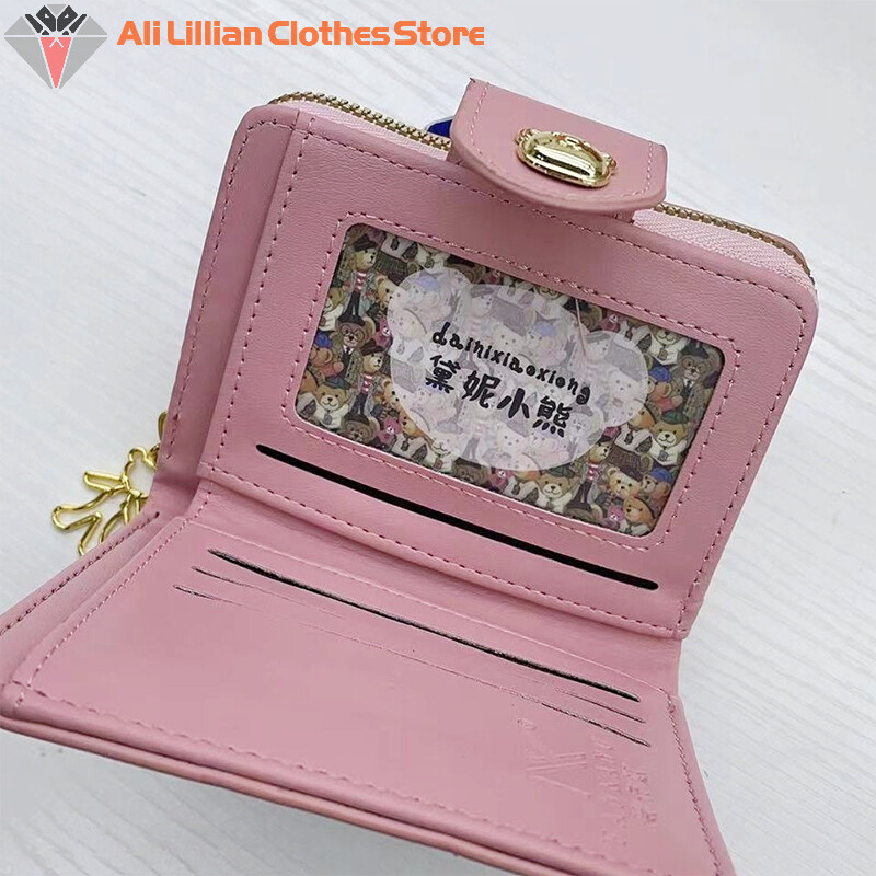 Modni slatki ženski novčanici u obliku malog medvjeda Trend Zero novčanik s patentnim zatvaračem Torbica s više kartica