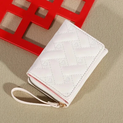 1 portmoneu pentru bărbați, brodat cu dragoste, suport pentru carduri, portofel cu mai multe sloturi pentru cărți