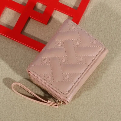 1 portmoneu pentru bărbați, brodat cu dragoste, suport pentru carduri, portofel cu mai multe sloturi pentru cărți