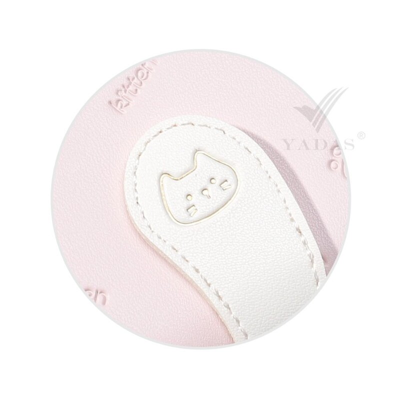 Nou portofel cu imprimeu pisoi Genți de bani în 5 culori Poșetă mică drăguță și scurtă Suport card de student pentru femei Geantă de identitate pentru fete Suport card Poșetă pentru monede