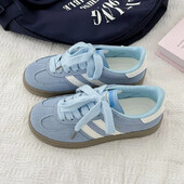 Обувки Дамски тренд 2024 г. Ежедневни маратонки Удобни равни обувки с връзки Обувки за тенис Дишащи обувки за ходене и джогинг Zapatillas De Mujer