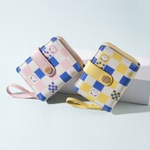 Novi slatki medo Ženski novčanik Kratki studentski držač iskaznice Zip kopča Novčanik Djevojka Kratka torbica za novčiće Torba za kartice s više utora Torbica za novac