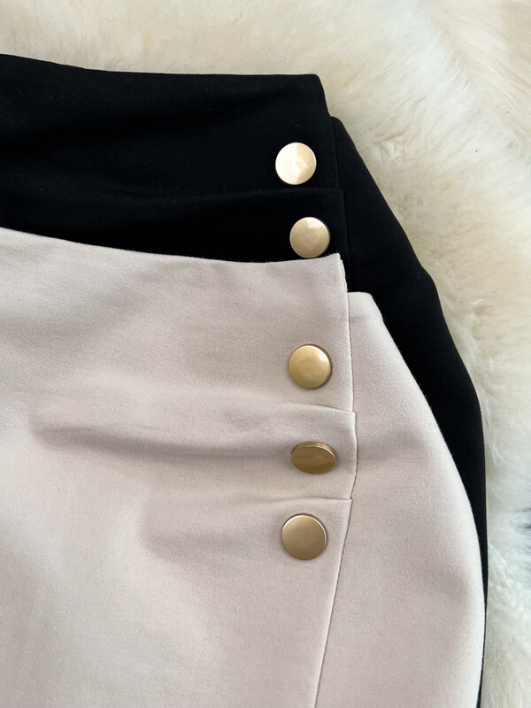 Fusta Midi Pelata Eleganta Femei 2024 Moda Vara Fuste Ocazional Lungime mijlocie OL Work Office