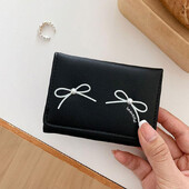 Papion la modă și versatilă Portofel pentru exterior pentru femei, drăguță cu perle