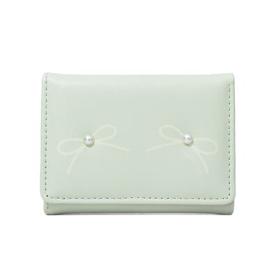 Papion la modă și versatilă Portofel pentru exterior pentru femei, drăguță cu perle