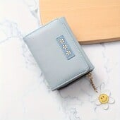 Mini jednobojni clutch novčanik, jednostavna torbica za novčiće, trostruki držač za kreditnu karticu