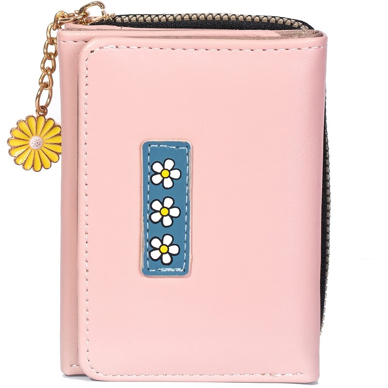 Mini jednobojni clutch novčanik, jednostavna torbica za novčiće, trostruki držač za kreditnu karticu