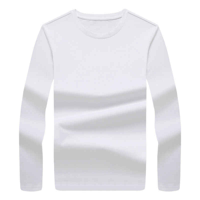 2024-es új, japán stílusú, kerek nyakú póló, hosszú ujjú, alkalmi póló Alsó, őszi alkalmi férfi ing