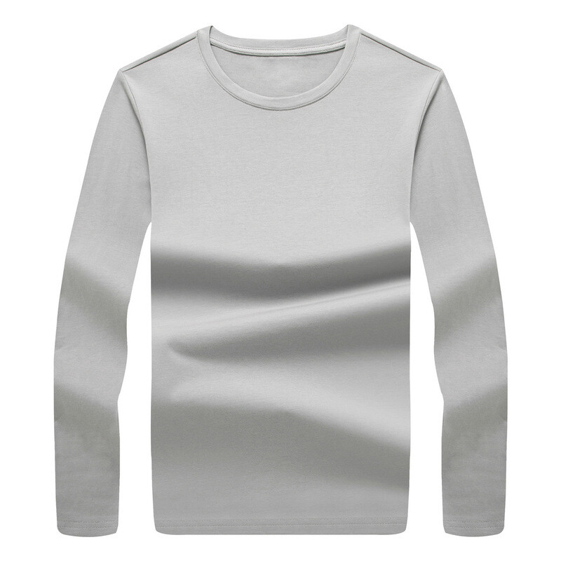 2024-es új, japán stílusú, kerek nyakú póló, hosszú ujjú, alkalmi póló Alsó, őszi alkalmi férfi ing