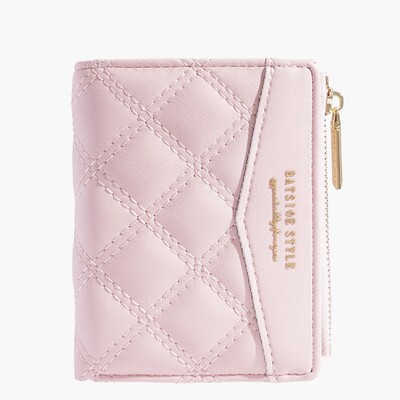 Portofel nou brodat pentru femei, doamne, portmonee, piele PU, fermoar, suport card de credit, clutch, buzunar pentru geanta de bani