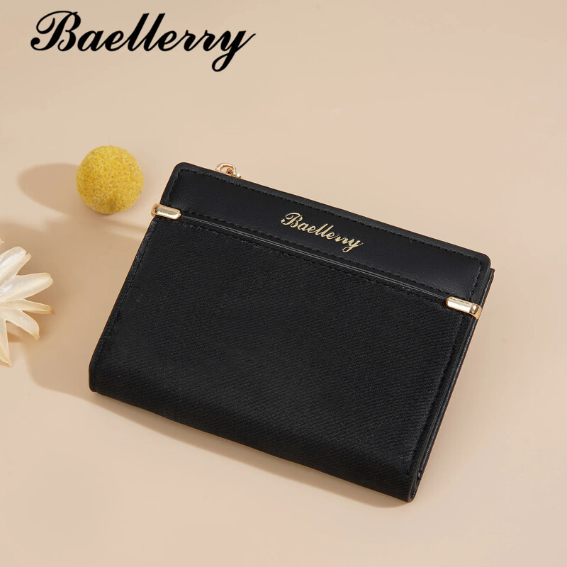 Portofel scurt de modă pentru femei Poșeta de doamnă pentru femei Suport card Portofel mic pentru femei Poșeta alb-crem Mini clutch pentru fată