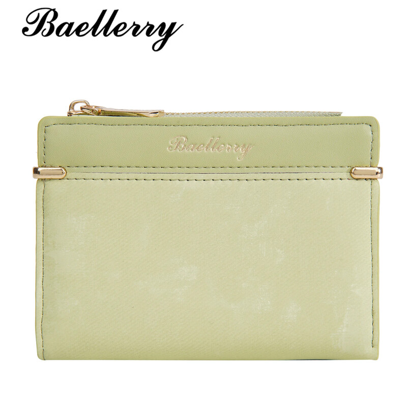 Portofel scurt de modă pentru femei Poșeta de doamnă pentru femei Suport card Portofel mic pentru femei Poșeta alb-crem Mini clutch pentru fată